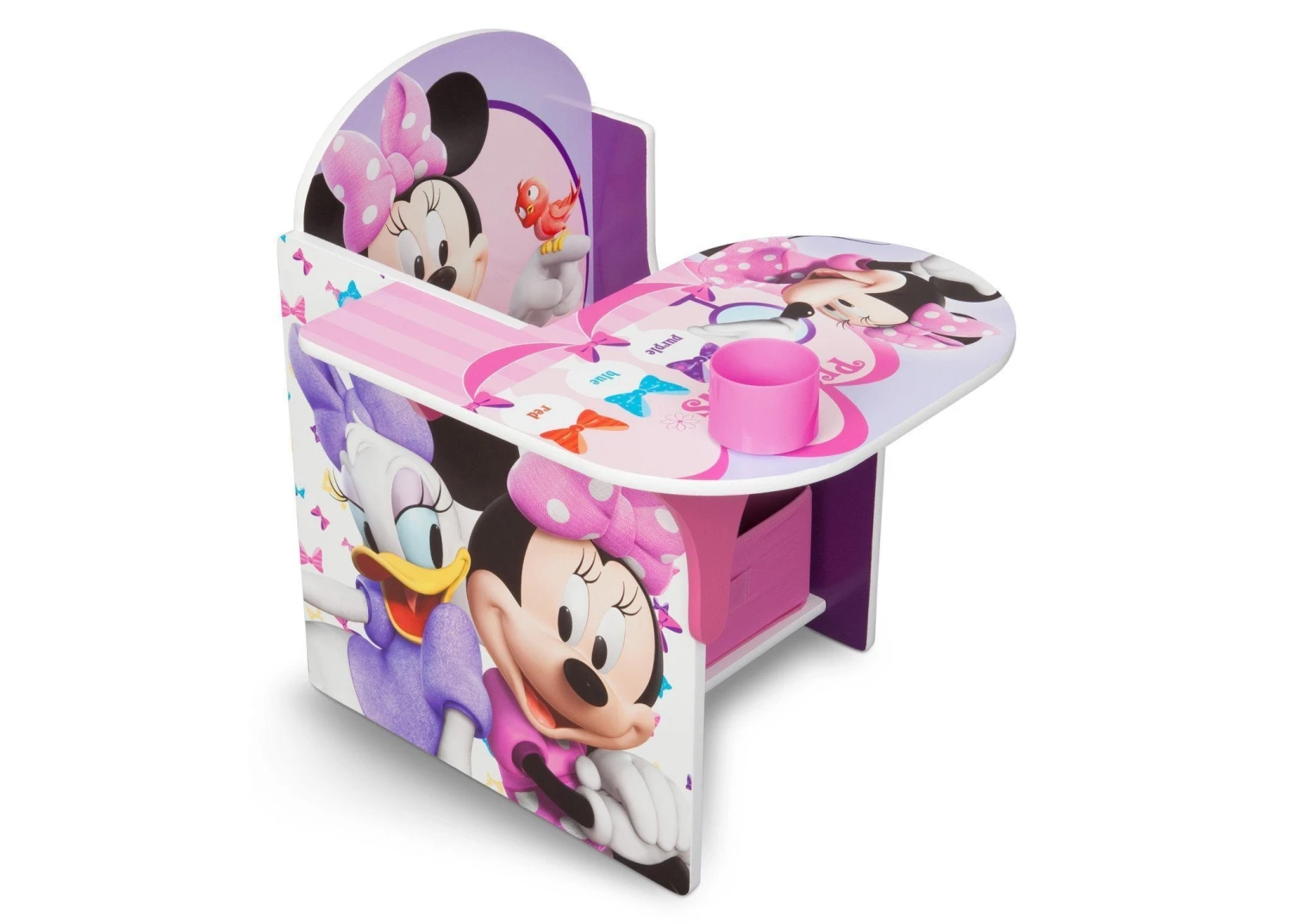 Delta Children Minnie Mouse Chair Desk With Storage Bin 2 Delta Children Minnie Mouse Chair Desk With Storage Bin - Image 2
