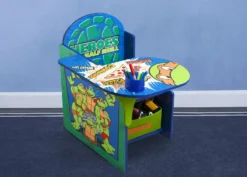 Delta Children Teenage Mutant Ninja Turtles Chair Desk With Storage Bin