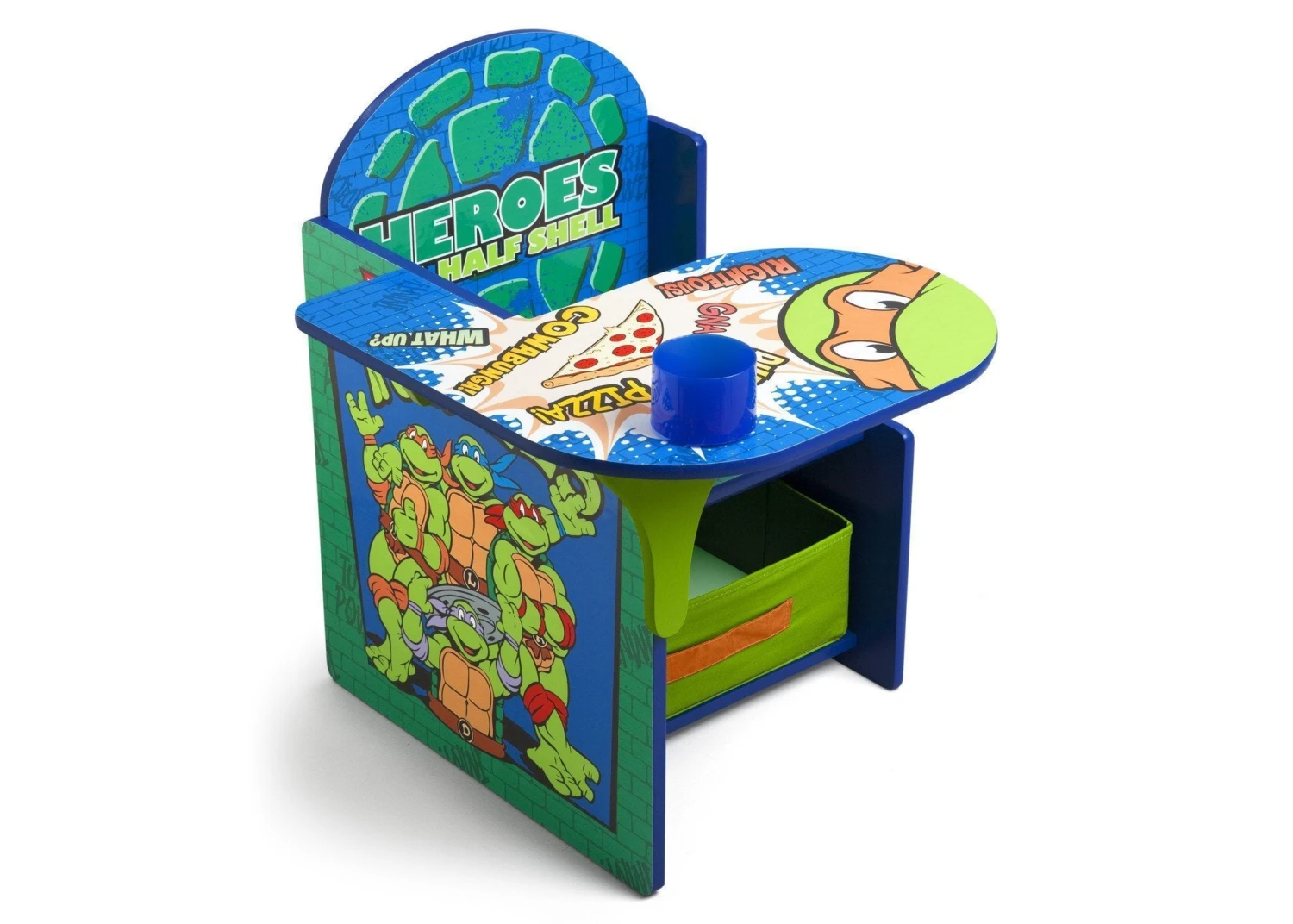 Delta Children Teenage Mutant Ninja Turtles Chair Desk With Storage Bin 3 Delta Children Teenage Mutant Ninja Turtles Chair Desk With Storage Bin - Image 3
