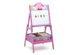 Delta Children Peppa Pig Wooden Activity Easel With Storage 6 Delta Children Peppa Pig Wooden Activity Easel With Storage -Delta Children Sales Store TE87543PG peppa whiteboard easel right props scaled