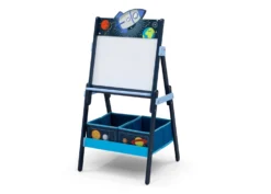 Delta Children Space Adventures Wooden Activity Easel With Storage -Delta Children Sales Store TE87544SA space whiteboard easel left high res scaled