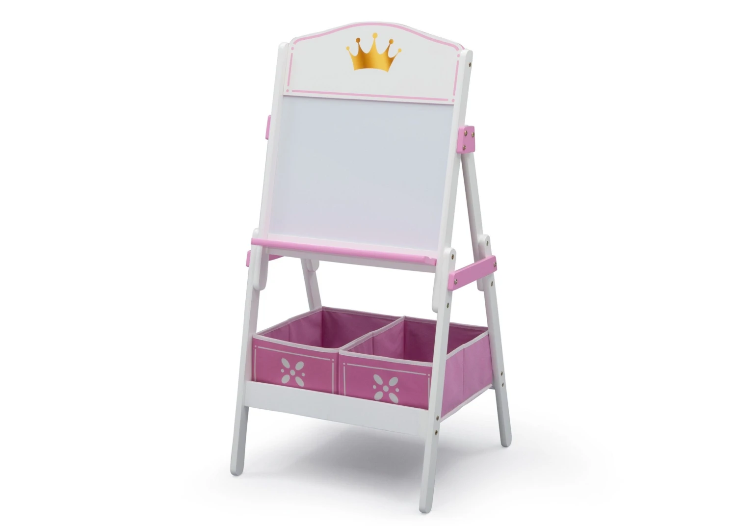 Delta Children Princess Crown Wooden Activity Easel With Storage 3 Delta Children Princess Crown Wooden Activity Easel With Storage - Image 3