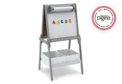 Delta Children Chelsea Double-Sided Storage Easel With Paper Roll And Magnets | Dry Erase Surface & Chalkboard Surface 13 Delta Children Chelsea Double-Sided Storage Easel With Paper Roll And Magnets | Dry Erase Surface & Chalkboard Surface -Delta Children Sales Store TE87560GN 1176 Chelsea Double Sided Storage Easel with Paper Roll and Magnets silo LightGreyAndWhite silo 98 scaled