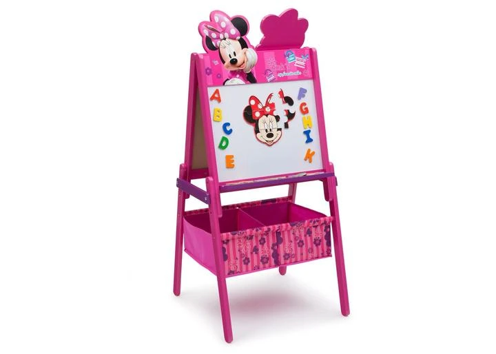 Delta Children Minnie Mouse Wooden Double Sided Activity Easel 3 Delta Children Minnie Mouse Wooden Double Sided Activity Easel - Image 3