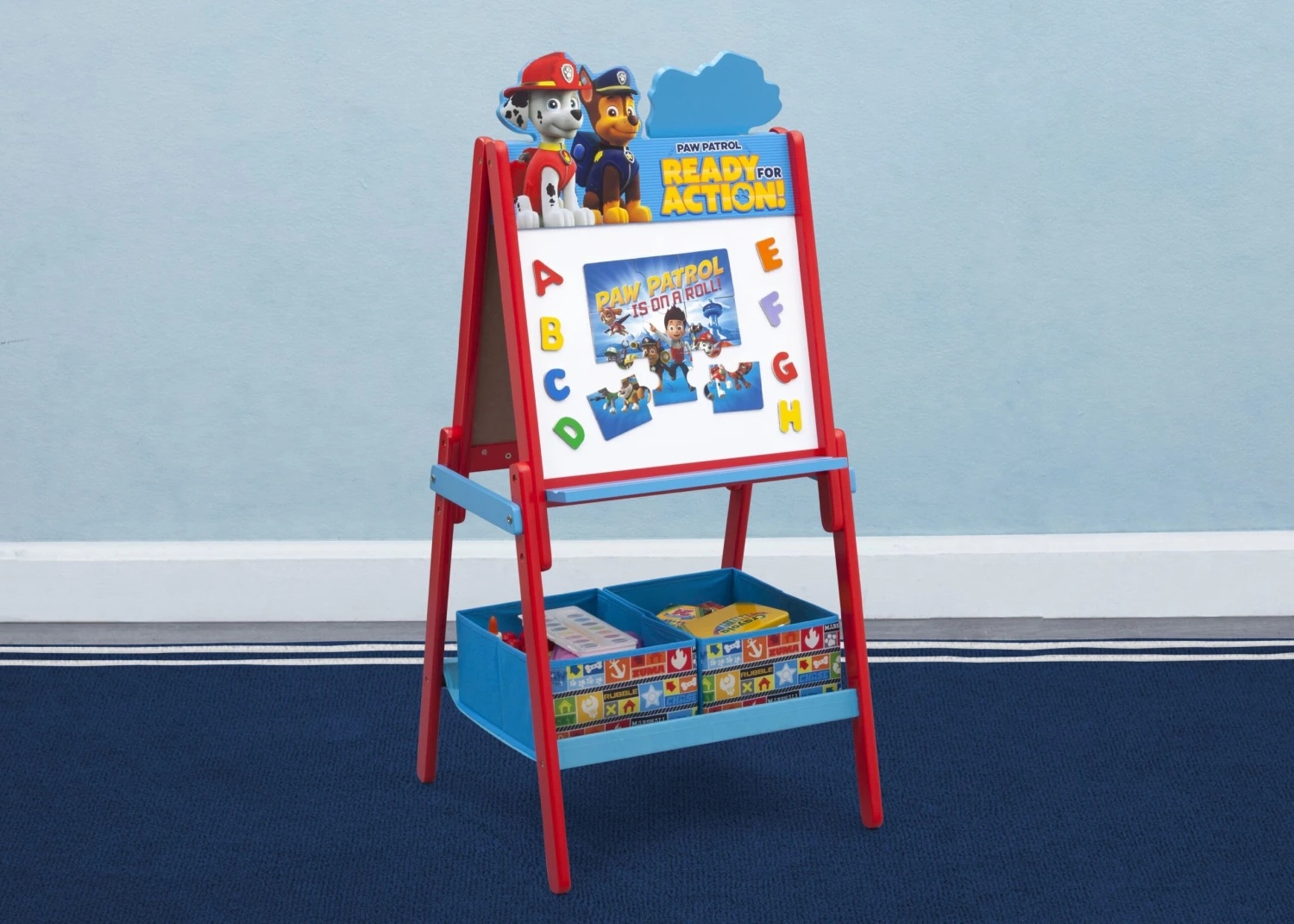 Delta Children PAW Patrol Wooden Double Sided Activity Easel 1 Delta Children PAW Patrol Wooden Double Sided Activity Easel