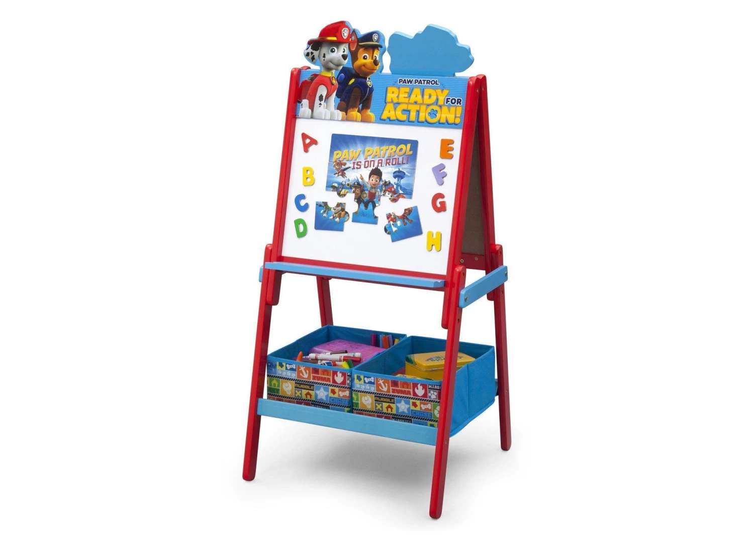 Delta Children PAW Patrol Wooden Double Sided Activity Easel 3 Delta Children PAW Patrol Wooden Double Sided Activity Easel - Image 3