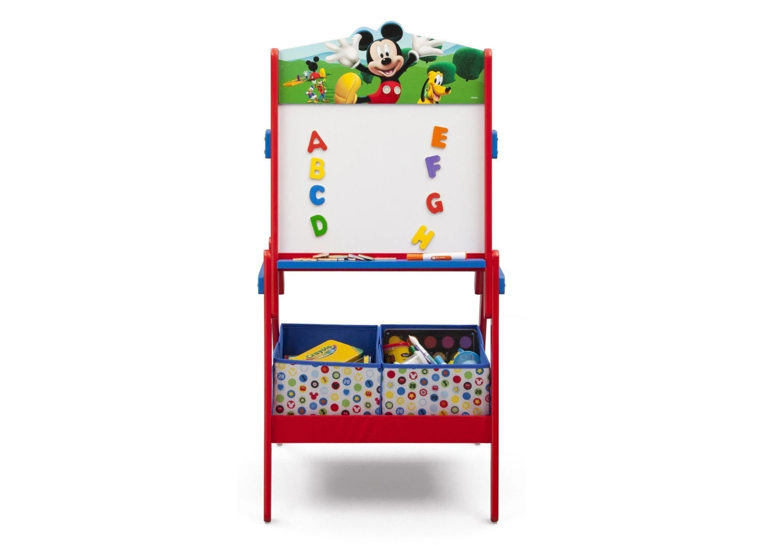 Delta Children Mickey Mouse Wooden Activity Easel 3 Delta Children Mickey Mouse Wooden Activity Easel - Image 3