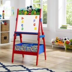 Delta Children Mickey Mouse Wooden Activity Easel 9 Delta Children Mickey Mouse Wooden Activity Easel -Delta Children Sales Store TE87583MM mickey whiteboard easel room us walmart rect hi res 2
