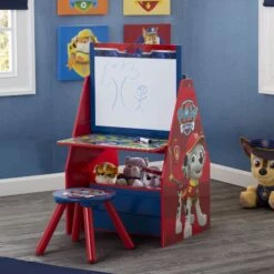 Delta Children PAW Patrol Deluxe Kids Art Table - Easel, Desk, Stool, Toy Organizer 15 Delta Children PAW Patrol Deluxe Kids Art Table - Easel, Desk, Stool, Toy Organizer -Delta Children Sales Store TE87595PW lesscropped paw patrol activity center easel hangtag hi res a1105f6d aca9 4e17 9b38 8b2f2f03eb1f