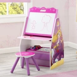 Delta Children Princess Activity Center - Easel Desk With Stool & Toy Organizer 11 Delta Children Princess Activity Center - Easel Desk With Stool & Toy Organizer -Delta Children Sales Store TE87602PS princess activity center easel hangtag hi res f764765b 6b8d 4ac6 b503 423dc786eca7