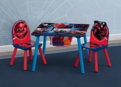 Delta Children Spider-Man Table And Chair Set With Storage