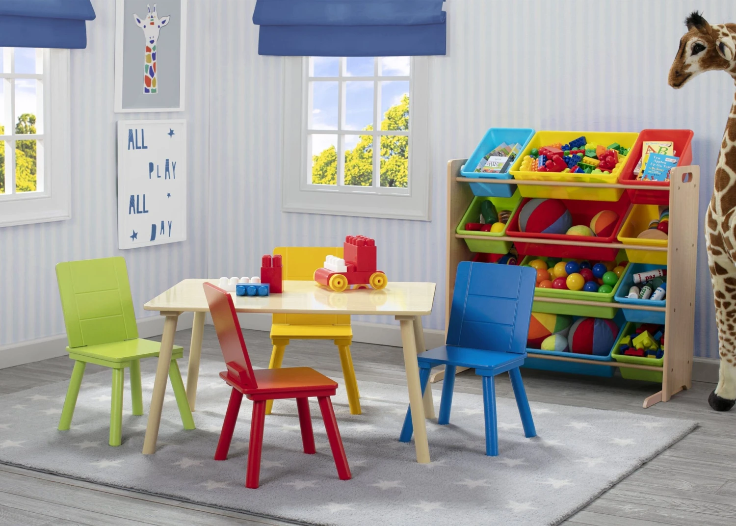 Delta Children Kids Toy Storage Organizer With 12 Plastic Bins 7 Delta Children Kids Toy Storage Organizer With 12 Plastic Bins - Image 7