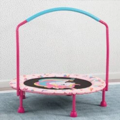Delta Children JoJo Siwa 3-Foot Trampoline 11 Delta Children JoJo Siwa 3-Foot Trampoline -Delta Children Sales Store TY86564JS 1126 trampoline jojo siwa lifestyle 103