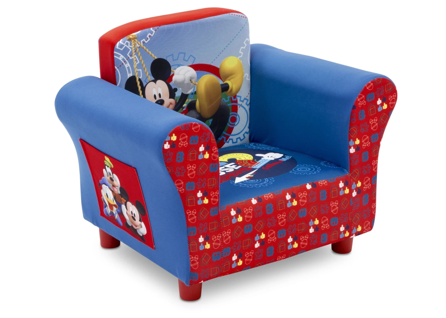 Delta Children Mickey Mouse Upholstered Chair 4 Delta Children Mickey Mouse Upholstered Chair - Image 4