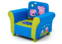 Peppa Pig Upholstered Chair 12 Peppa Pig Upholstered Chair -Delta Children Sales Store UP83583PG peppa upholstered chair left hi res copy scaled