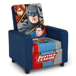 Delta Children Justice League High Back Upholstered Chair 13 Delta Children Justice League High Back Upholstered Chair -Delta Children Sales Store UP83636JL 1215 hiback chair justice league silo 02