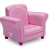 Delta Children Princess Crown Kids Upholstered Chair