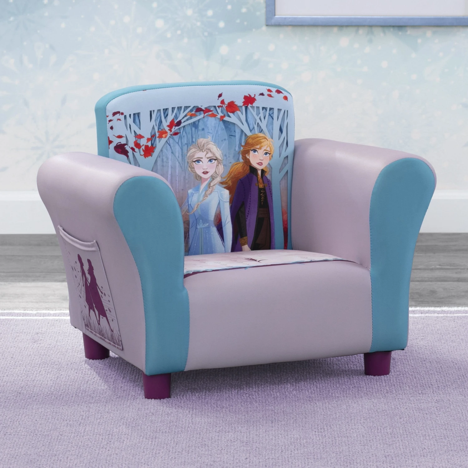 Delta Children Frozen II Upholstered Chair 1 Delta Children Frozen II Upholstered Chair