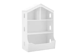 Delta Children Playhouse Bookcase With Toy Storage 23 Delta Children Playhouse Bookcase With Toy Storage -Delta Children Sales Store W100180 130 House Bookcase Bianca White Silo 02 scaled