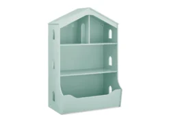 Delta Children Playhouse Bookcase With Toy Storage 28 Delta Children Playhouse Bookcase With Toy Storage -Delta Children Sales Store W100180 356 House Bookcase Mint Silo 02 scaled