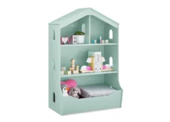 Delta Children Playhouse Bookcase With Toy Storage 27 Delta Children Playhouse Bookcase With Toy Storage -Delta Children Sales Store W100180 356 House Bookcase Mint Silo 105 scaled