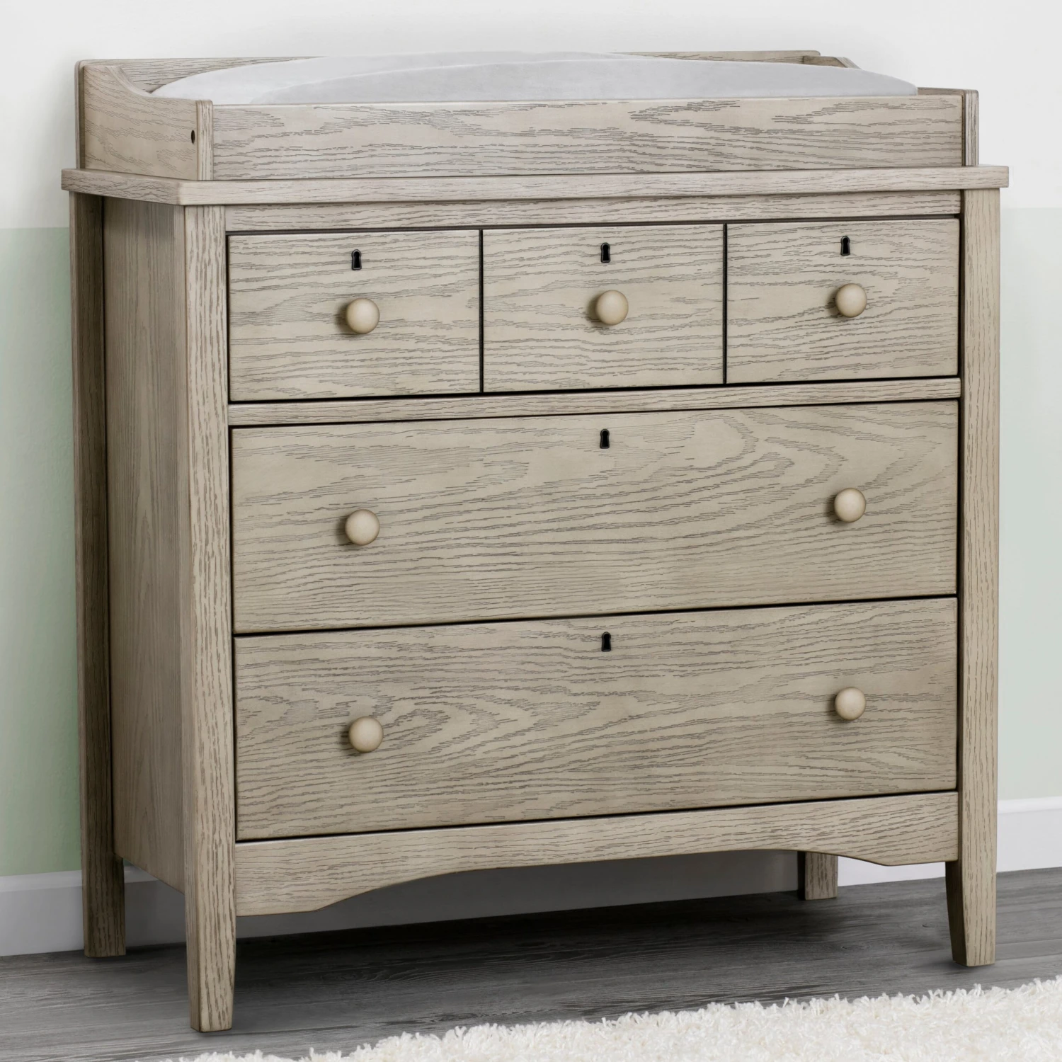 Delta Children Farmhouse 3 Drawer Dresser With Changing Top 1 Delta Children Farmhouse 3 Drawer Dresser With Changing Top