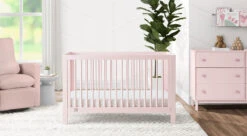 Delta Children BabyGap Charlie Collection 6 Delta Children BabyGap Charlie Collection -Delta Children Sales Store W173150 1379 Charlie 6in1 Crib Blush Lifestyle 25 7564b58f 26ca 4769 b0c1 2528486aef70