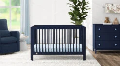Delta Children BabyGap Charlie Collection 7 Delta Children BabyGap Charlie Collection -Delta Children Sales Store W173150 1474 Charlie 6in1 Crib Navy Lifestyle 25