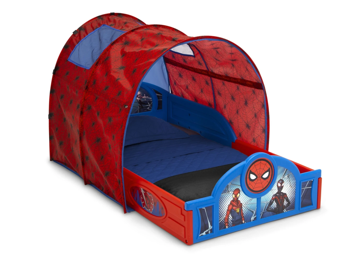Delta Children Spider-Man Sleep And Play Toddler Bed With Tent 2 Delta Children Spider-Man Sleep And Play Toddler Bed With Tent - Image 2
