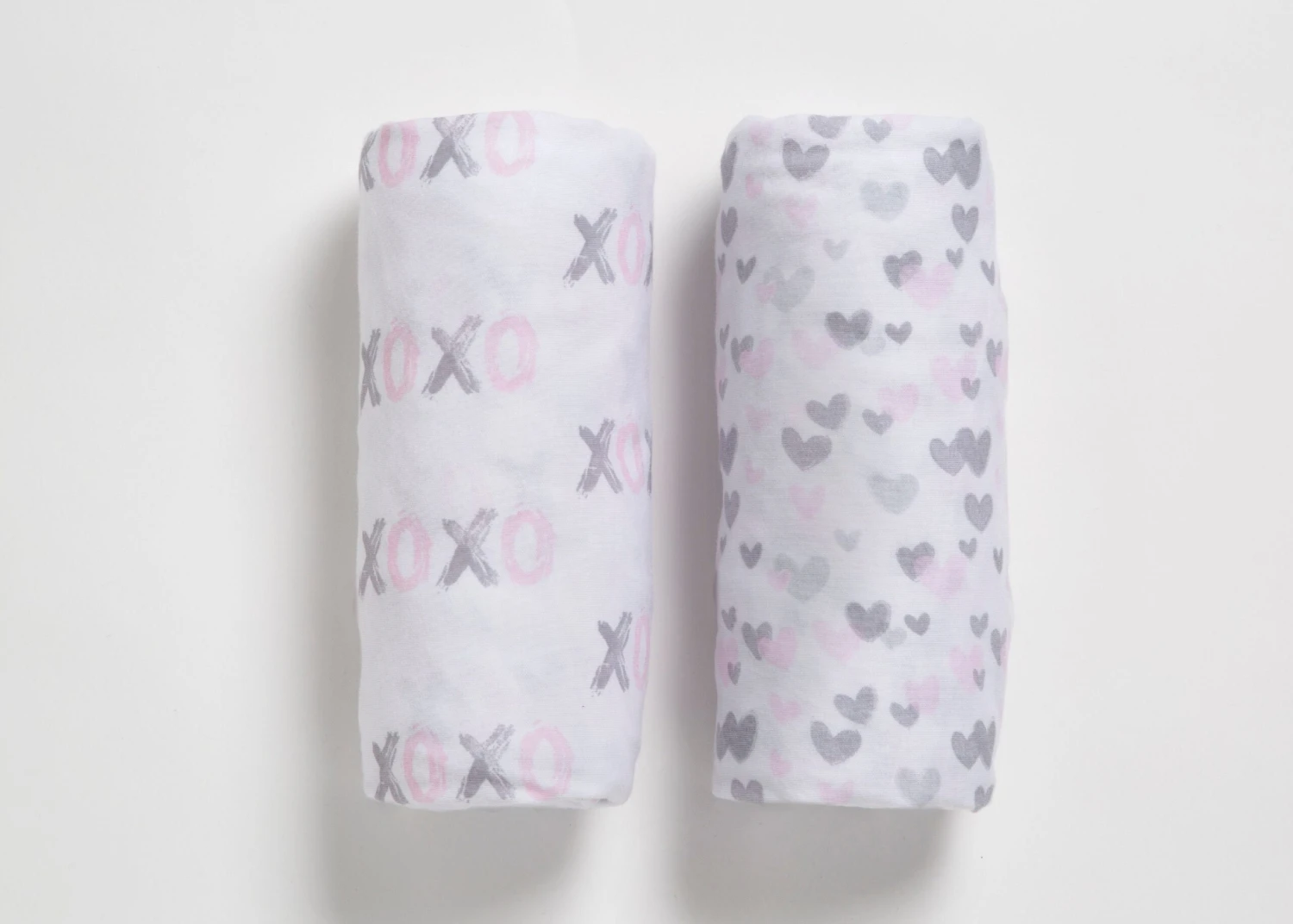 Delta Children Hearts N Kisses Fitted Crib Sheets - 2 Pack 4 Delta Children Hearts N Kisses Fitted Crib Sheets - 2 Pack - Image 4