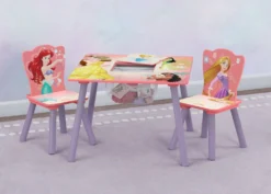 Delta Children Princess Table And Chair Set With Storage