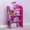 Delta Children Minnie Mouse Wooden Playhouse 4-Shelf Bookcase