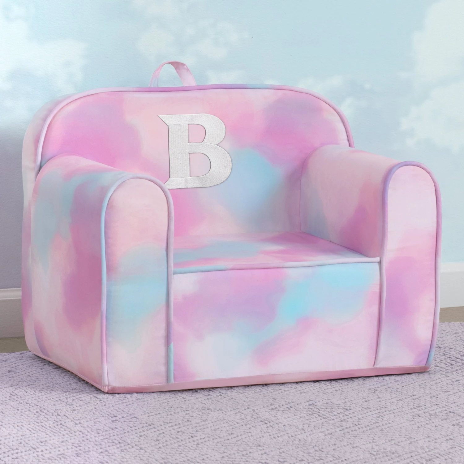 Delta Children Personalized Monogram Tie-Dye Cozee Chair 10 Delta Children Personalized Monogram Tie-Dye Cozee Chair - Image 10