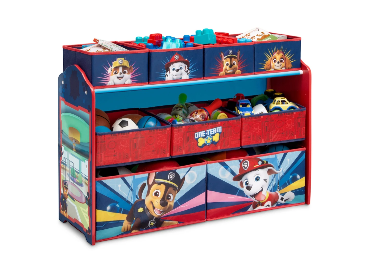 Delta Children PAW Patrol Deluxe 9 Bin Design And Store Toy Organizer 3 Delta Children PAW Patrol Deluxe 9 Bin Design And Store Toy Organizer - Image 3
