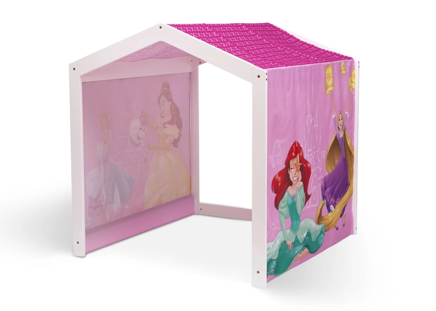Delta Children Disney Princess Indoor Playhouse With Fabric Tent 4 Delta Children Disney Princess Indoor Playhouse With Fabric Tent - Image 4