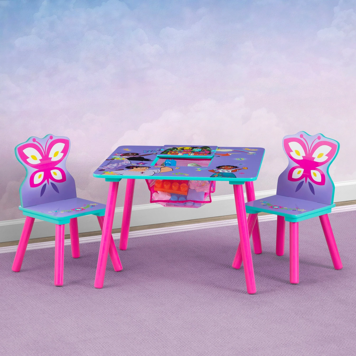 Delta Children Disney Encanto Kids Table And Chair Set With Storage (2 Chairs Included) 5 Delta Children Disney Encanto Kids Table And Chair Set With Storage (2 Chairs Included) - Image 5