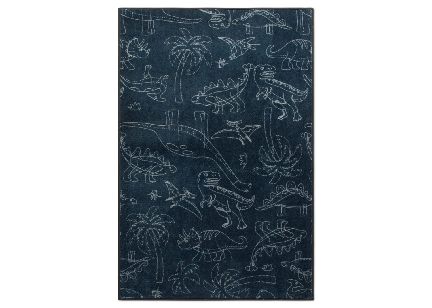 Delta Children Dinosaur Rectangle Area Rug For Kids, 39-Inch X 59-Inch 2 Delta Children Dinosaur Rectangle Area Rug For Kids, 39-Inch X 59-Inch - Image 2