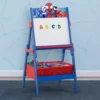 Delta Children Spidey And His Amazing Friends Wooden Activity Easel With Storage