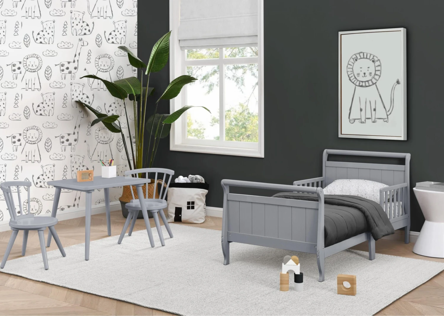 Delta Children Wood Sleigh Toddler Bed 5 Delta Children Wood Sleigh Toddler Bed - Image 5