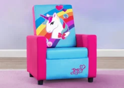 Delta Children JoJo Siwa High Back Upholstered Chair