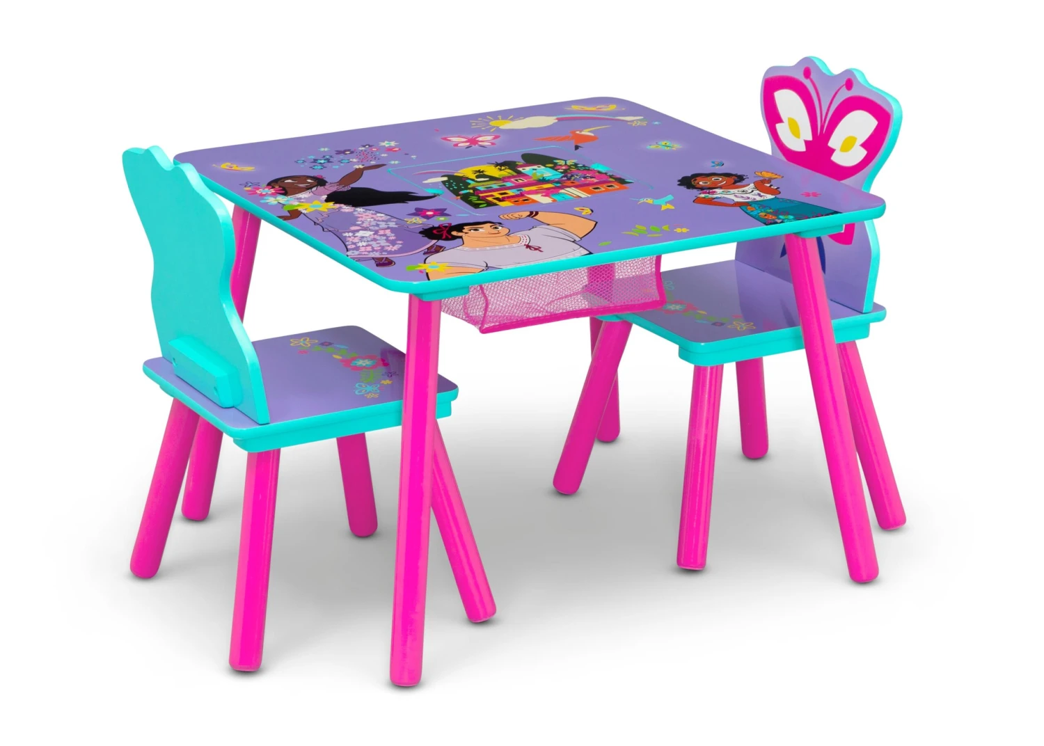 Delta Children Disney Encanto Kids Table And Chair Set With Storage (2 Chairs Included) 2 Delta Children Disney Encanto Kids Table And Chair Set With Storage (2 Chairs Included) - Image 2