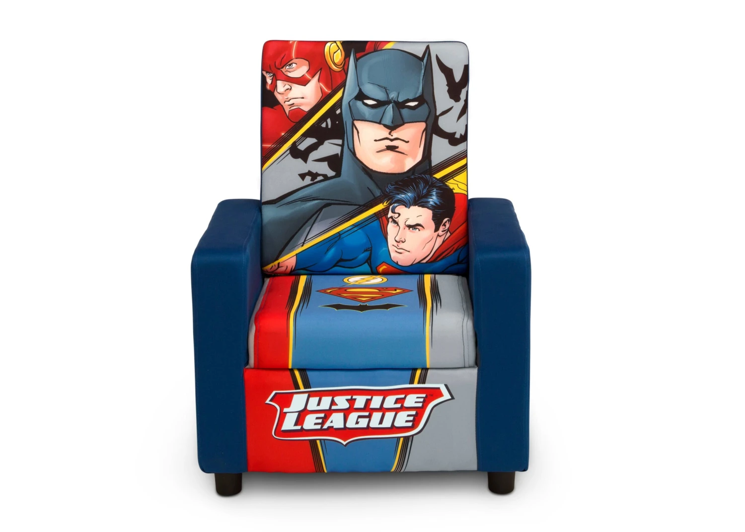 Delta Children Justice League High Back Upholstered Chair 2 Delta Children Justice League High Back Upholstered Chair - Image 2