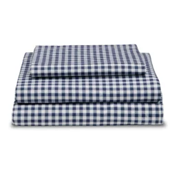 Delta Children Navy Gingham 3-Piece Twin Sheet Set -Delta Children Sales Store kdhezy8ycicoxcc3mgtw scaled