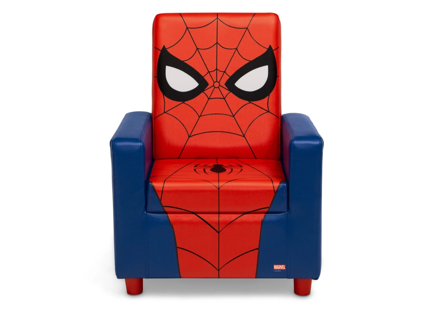 Delta Children Spider-Man High Back Upholstered Chair 2 Delta Children Spider-Man High Back Upholstered Chair - Image 2