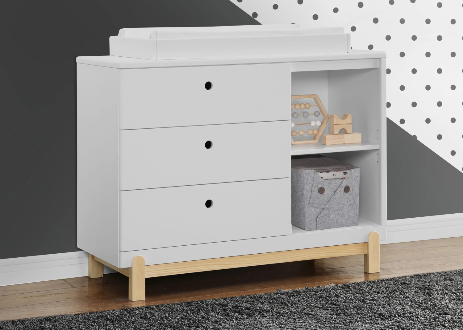 Delta Children Poppy 3 Drawer Dresser With Cubbies And Interlocking Drawers 1 Delta Children Poppy 3 Drawer Dresser With Cubbies And Interlocking Drawers