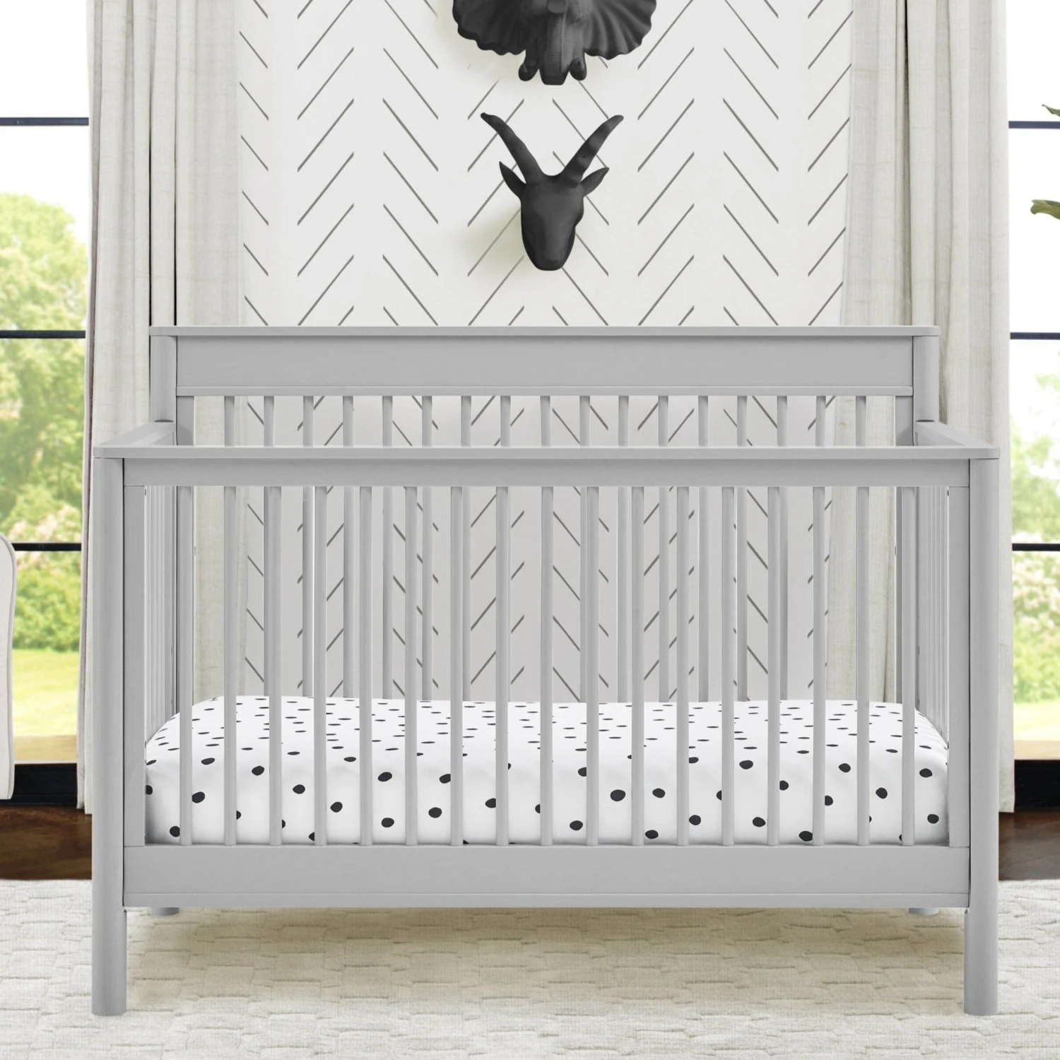 Delta Children Remy 6-in-1 Convertible Crib 1 Delta Children Remy 6-in-1 Convertible Crib