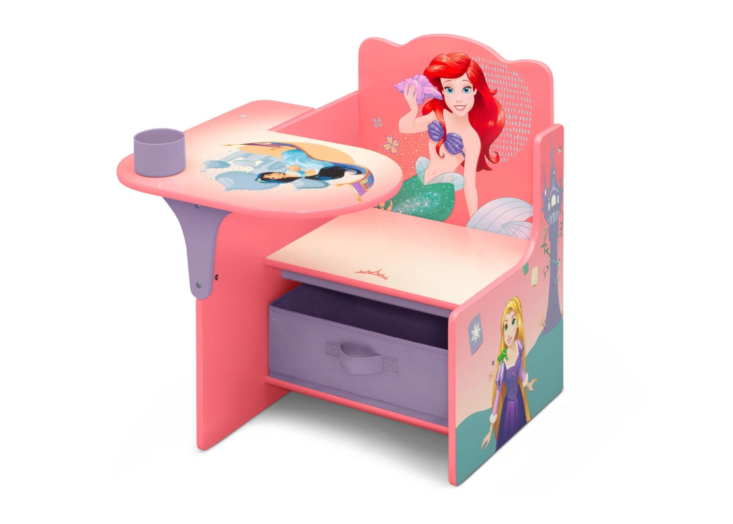 Delta Children Princess Chair Desk With Storage Bin 3 Delta Children Princess Chair Desk With Storage Bin - Image 3