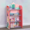 Delta Children Disney Princess Wooden Playhouse 4-Shelf Bookcase