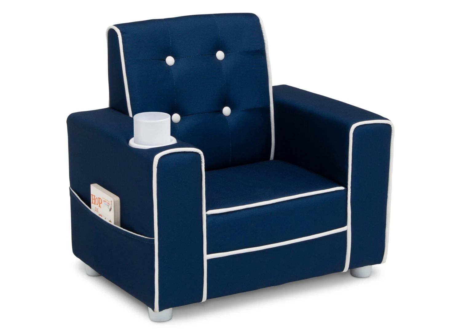 Delta Children Chelsea Kids Upholstered Chair With Cup Holder 11 Delta Children Chelsea Kids Upholstered Chair With Cup Holder - Image 11