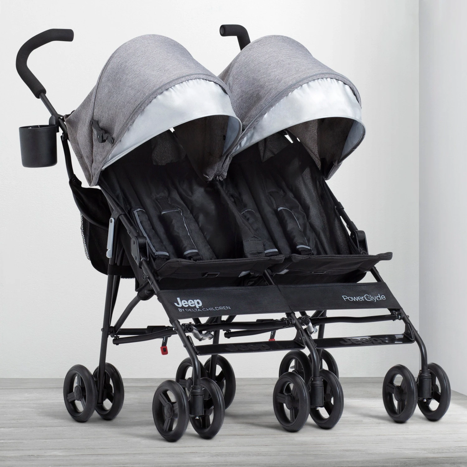 Jeep PowerGlyde Side-by-Side Double Stroller 9 Jeep PowerGlyde Side-by-Side Double Stroller - Image 9